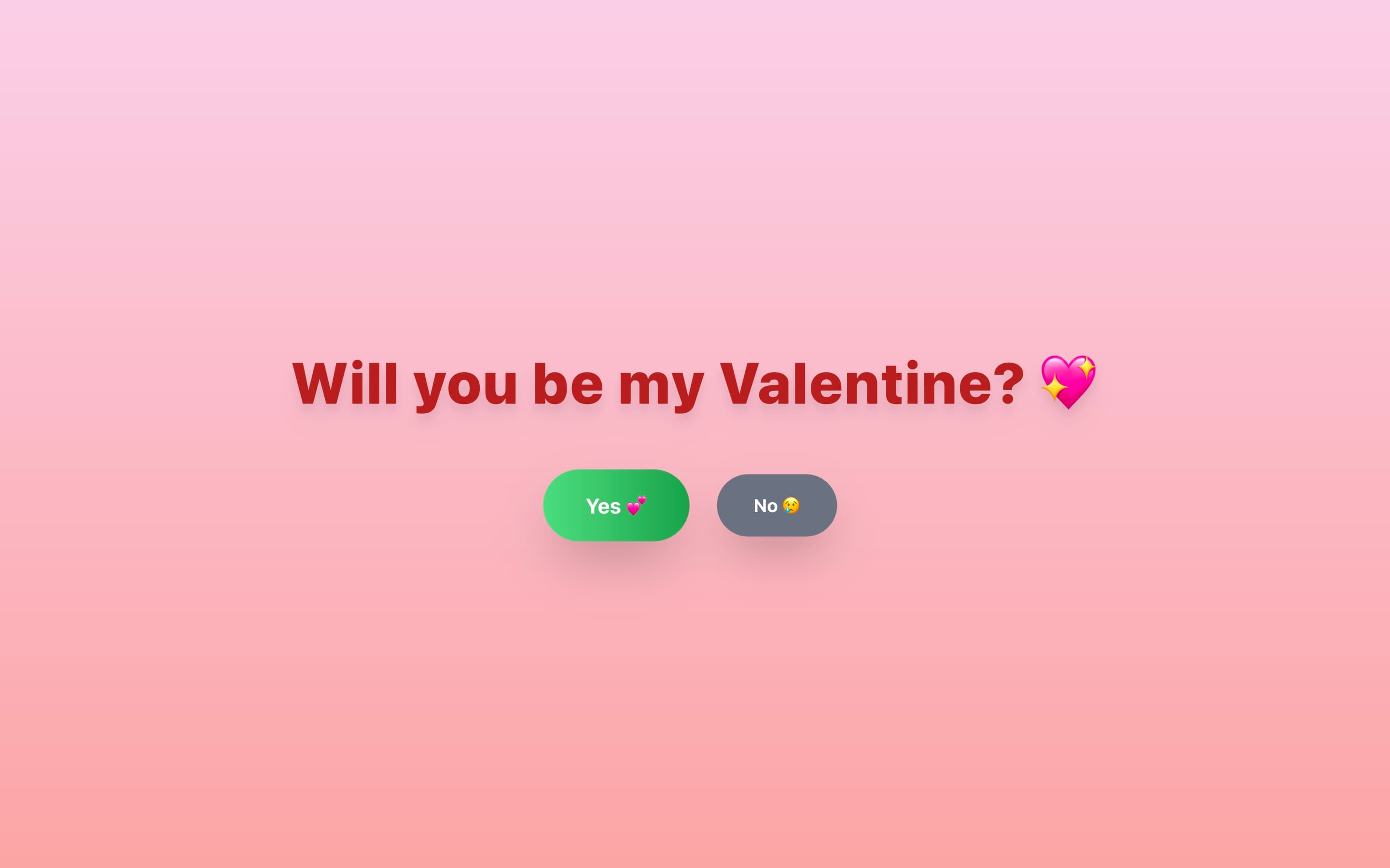 Be My Valentine 2025